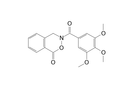 3,4-dihydro-3-(3,4,5-trimethoxybenzoyl)-1H-2,3-benzoxazin-1-one