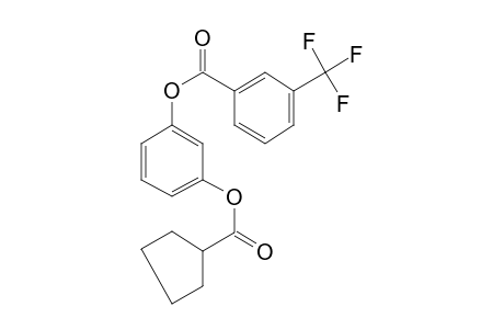 1,3-Benzenediol, o-cyclopentanecarbonyl-o'-(3-trifluoromethylbenzoyl)-