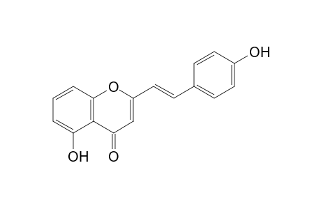 2-[(E)-2-(4-hydroxyphenyl)ethenyl]-5-oxidanyl-chromen-4-one