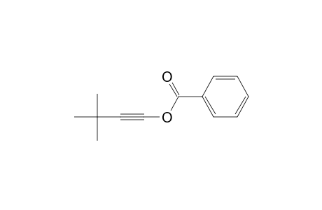 3,3-Dimethyl-1-butynyl benzoate