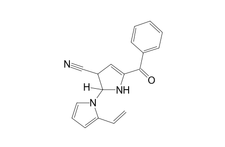 (1R/S,3SR,10aR/S)-3-Benzoyl-1-cyano-1,2,3,10a-tetrahydrodipyrrolo[1,2-a;1,2-c]pyrimidine