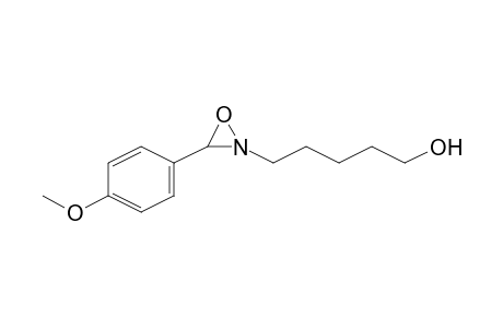 5-[3-(4-Methoxyphenyl)-1,2-oxaziridin-2-yl]-1-pentanol