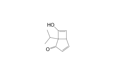 Bicyclo[3.2.0]hepta-3,6-dien-2-one, 7-(1-hydroxy-1-methylethyl)-, (.+-.)-