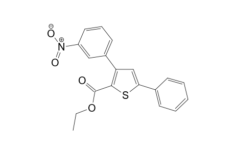 Ethyl 3-(3-nitrophenyl)-5-phenylthiophene-2-carboxylate