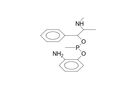 2-AMINOPHENYL 1-PHENYL-2-METHYLAMINOPROPYL METHYLPHOSPHONITE