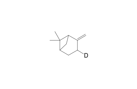 3-Deuterio-2-methylene-7,7-dimethylbicyclo[3.1.1]heptane