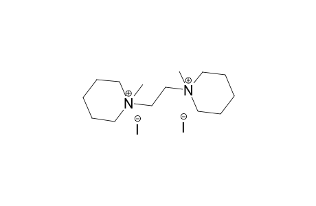 1-methyl-1-[2-(1-methyl-1-piperidiniumyl)ethyl]piperidinium diiodide