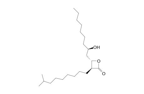 (3S,4S)-3-(8-methylnonyl)-4-[(2R)-2-oxidanylnonyl]oxetan-2-one