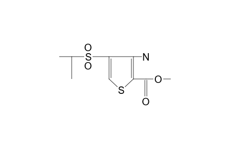 3-amino-4-(isopropylsulfonyl)-2-thiophenecarboxylic acid, methyl ester