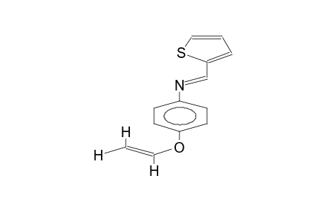 PARA-VINYLOXY-N-(2-THIENYLMETHYLIDENE)ANILINE