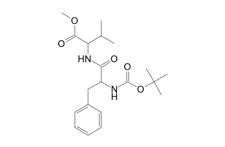 2-[[2-(tert-butoxycarbonylamino)-3-phenyl-propanoyl]amino]-3-methyl-butyric acid methyl ester
