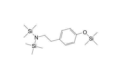 Trimethyl-N-(trimethylsilyl)-N-(2-(4-[(trimethylsilyl)oxy]phenyl)ethyl)silanamine