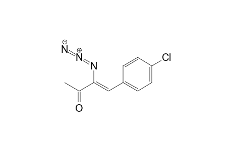 (Z)-3-azido-4-(4-chlorophenyl)-3-buten-2-one