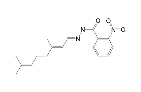 Benzhydrazide, N2-(3,7-dimethyl-2,5-octadienylidene)-2-nitro-