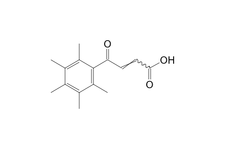 3-(pentamethylbenzoyl)acrylic acid