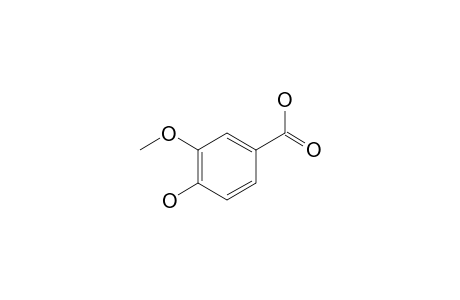 4-Hydroxy-3-methoxybenzoic acid