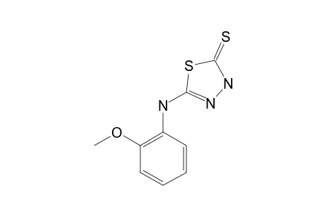 2-(o-methoxyanilino)-delta^2-1,3,4-thiadiazoline-5-thione