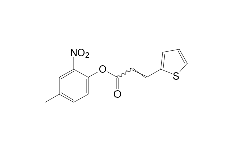 2-thiopheneacrylic acid, 2-nitro-p-tolyl ester