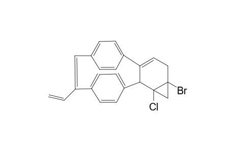 1'-Chloro-6'-bromobicyclo[4.1.0]hepteno[2,3-a][2.2]-7-vinylyleneparacyclophane-7-ene