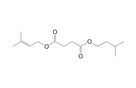 Succinic acid, 3-methylbutyl 3-methylbut-2-enyl ester