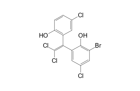 6-bromo-2,2'-(2,2-dichlorovinylidene)bis[4-chlorophenol]