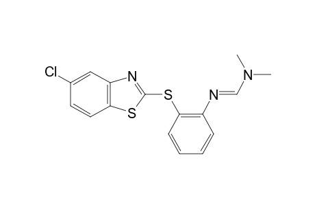 N'-{o-[(5-chloro-2-benzothiazolyl)thio]phenyl}-N,N-dimethylformamidine