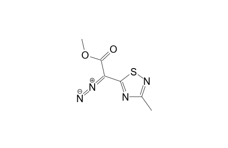 (Z)-2-diazonio-1-methoxy-2-(3-methyl-1,2,4-thiadiazol-5-yl)ethenolate