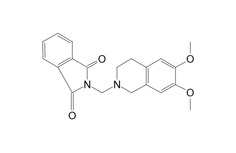N-[(6,7-dimethoxy-1,2,3,4-tetrahydro-2-isoquinolyl)methyl]phthalimide