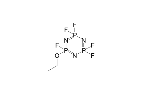 2-ethoxy-2,4,4,6,6-pentafluoro-1,3,5-triaza-2.lambda.5,4.lambda.5,6.lambda.5-triphosphacyclohexa-1,3,5-triene