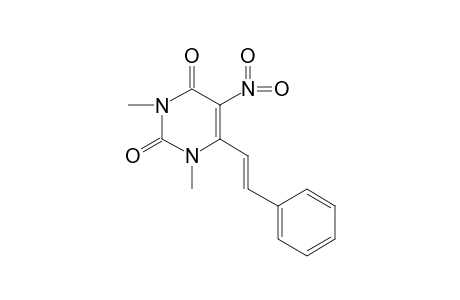 1,3-Dimethyl-5-nitro-6-styryluracil