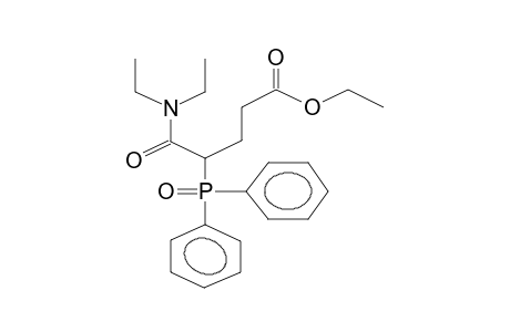 ETHYL 4-DIPHENYLPHOSPHORYL-4-DIETHYLCARBAMOYLBUTYRATE