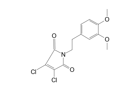 2,3-dichloro-N-(3,4-dimethoxyphenethyl)maleimide