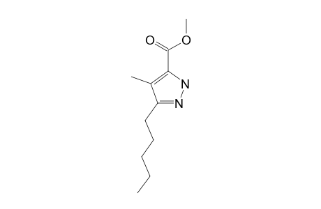 METHYL-4-METHYL-3-PENTYL-1H-PYRAZOLE-5-CARBOXYLATE