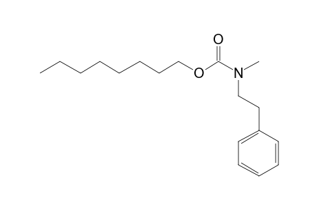 Carbonic acid, monoamide, N-(2-phenylethyl)-N-methyl-, octyl ester