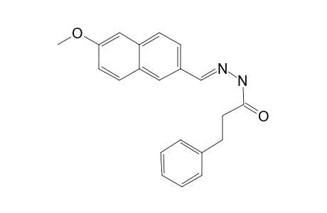 N'-(6-Methoxy-2-naphthylmethylene)hydrocinnamohydrazide