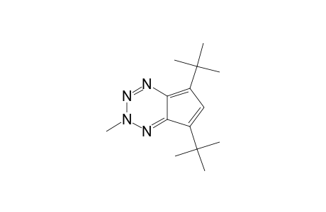 5,7-bis(t-Butyl)-2-methyl-2H-cyclopenta[e]-1,2,3,4-tetrazine