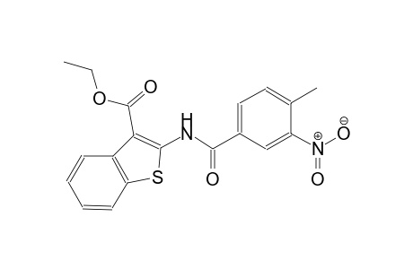 ethyl 2-[(4-methyl-3-nitrobenzoyl)amino]-1-benzothiophene-3-carboxylate