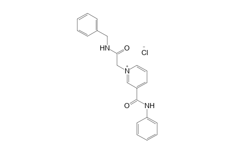 1-[(BENZYLCARBAMOYL)METHYL]-3-(PHENYLCARBAMOYL)PYRIDINIUM CHLORIDE