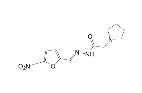 1-Pyrrolidineacetic acid, (5-nitrofurfurylidene)hydrazide