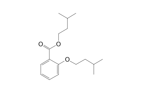 Salicylic acid, 3-methylbutyl ether, 3-methylbutyl ester