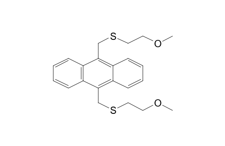 Anthracene, 9,10-bis(5-oxa-2-thia-n-hexyl-)-