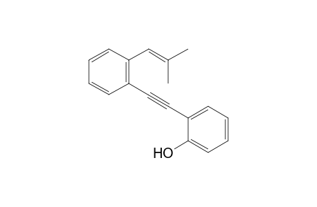 (2-((2-(2-Methylprop-1-en-1-yl)phenyl)ethynyl)phenol