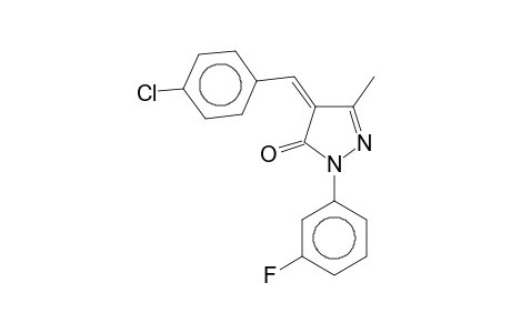 (4E)-4-(4-Chlorobenzylidene)-2-(3-fluorophenyl)-5-methyl-2,4-dihydro-3H-pyrazol-3-one