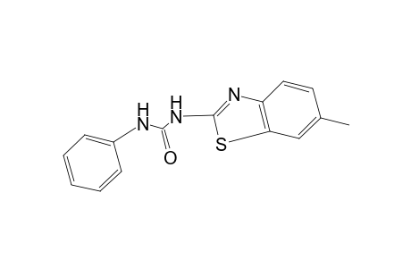 1-(6-methyl-2-benzothiazolyl)-3-phenylurea