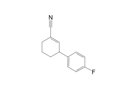 3-(4-fluoro-phenyl)-cyclohex-1-enecarbonitrile