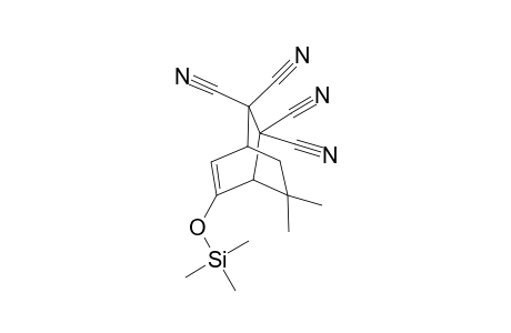 5,5,6,6-Tetracyano-7,7-dimethyl-2-(trimethylsiloxy)bicyclo[2.2.2]oct-2-ene