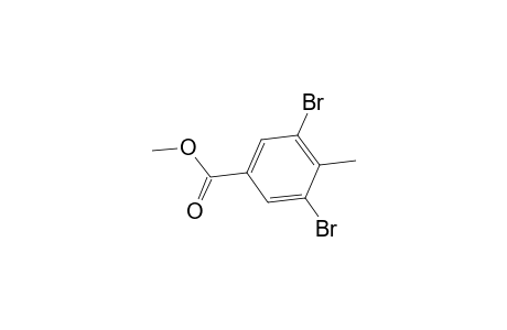 3,5-dibromo-4-methyl-benzoic acid methyl ester