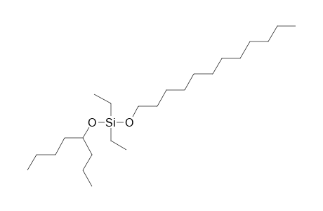 Silane, diethyldodecyloxy(4-octyloxy)-