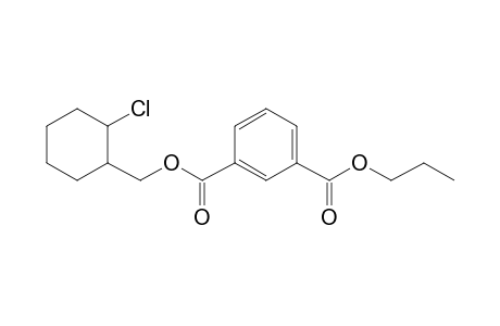 Isophthalic acid, (2-chlorocyclohexyl)methyl propyl ester