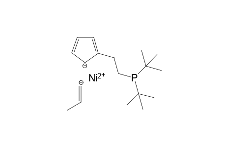 {[2-(Di-tert-butylphosphanyl)ethyl]cyclopentadienyl}[(E)-1-propenyl]nickel(II)